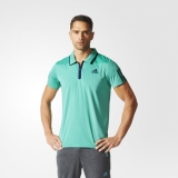 Y58z3681 - Adidas Barricade Polo Shirt Green - Men - Clothing